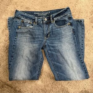 American Eagle Outfitters Blue Straight Leg Jeans